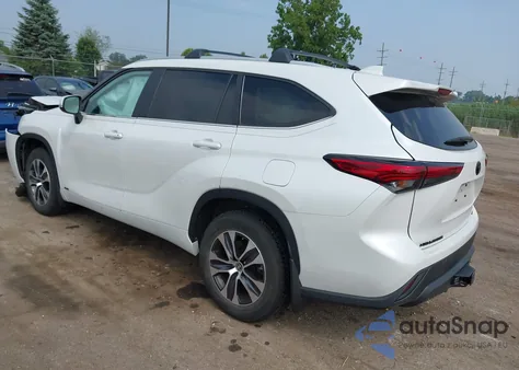 2023 Toyota Highlander Hybrid Xle from USA, damaged, VIN 5TDKBRCH1PS122902